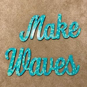 *SOLD* Pottery Barn Teen Ocean Art